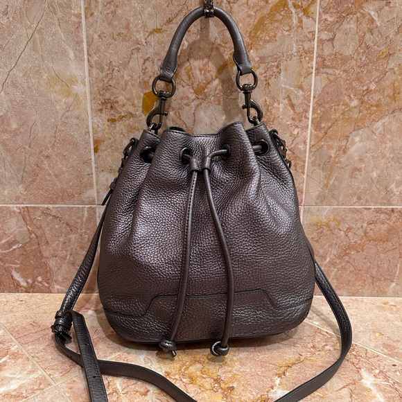 Rebecca Minkoff Bags Rebecca Minkoff Mini Fiona Bucket Bag Metallic